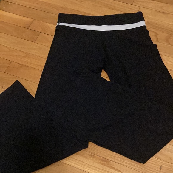 lululemon athletica Pants & Jumpsuits Lululemon Black Flare Wide Leg Bootcut Pants Poshmark